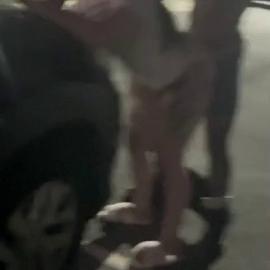 Wife Fucks Bbc Stranger At The Parking Lot