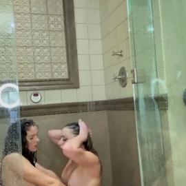 Lesbian Shower Sex
