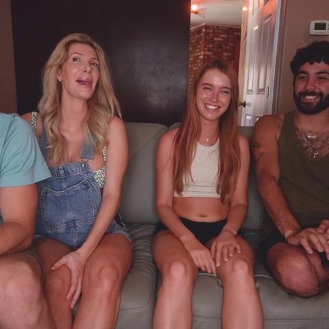 Zoeyy’S First Live Double Team