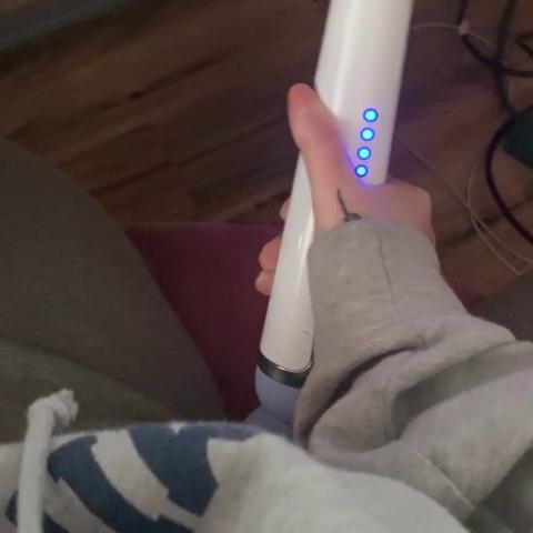 Daisea In Pants Pleases Herself With A Vibrator